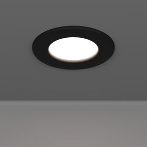 Eglo 901386 - Вградено таванно LED осветително тяло FUEVA LED/3,7 W/230 V Ø 8,8 см черно
