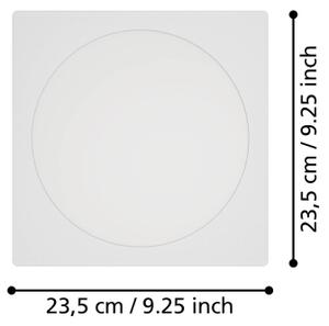 Eglo 901402 - LED вградено осветително тяло FUEVA LED/18,5W/230V 21,6x21,6 cm бяло