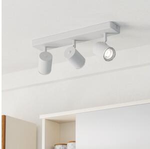 Eglo 901963 - Точково осветително тяло за баня CONSUMA 3xGU10/5W/230V IP44 бяло