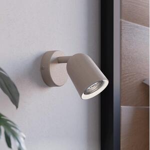 Eglo 902343 - Стенно точково осветително тяло CAMALDOLI 1xGU10/5W/230V бежово
