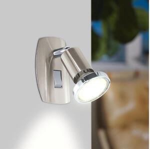 Eglo 902364 - LED осветително тяло за контакт MINI 1xGU10/2,8W/230V матов хром