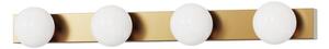 Brilagi - LED осветление за огледало за баня HOLLYWOOD 4xLED/3W/230V IP44 златисто
