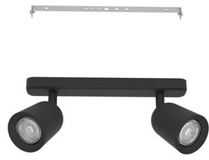 Eglo 901953 - Точково осветително тяло CAMALDOLI 2xGU10/10W/230V черно