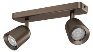 Eglo 901949 - Точково осветително тяло CAMALDOLI 2xGU10/10W/230V, бронзово