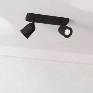 Eglo 901953 - Точково осветително тяло CAMALDOLI 2xGU10/10W/230V черно