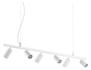 Ideal Lux - LED Пендел DYNAMITE 6xGU10/7W/230V CRI 90 бял
