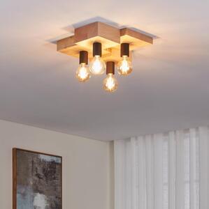 Eglo 43798 - Плафон HALKIN 4xE27/40W/230V
