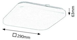 Rabalux 3340 - LED таванно осветително тяло ROB LED/20W/230V