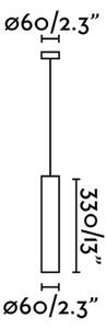 FARO 43755 - Полилей на въже STAN 1xGU10/8W/230V