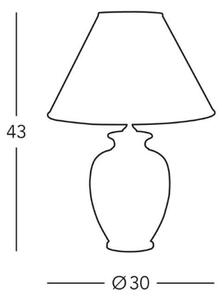 Kolarz 0014.73 - Настолна лампа GIARDINO 1xE27/100W/230V