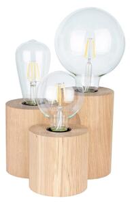 Spot-Light 2266374 - Настолна лампа VINCENT 3xE27/15W/230V дъб