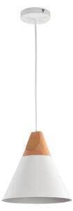 Maytoni P359-PL-01-W -Пендел BICONES 1xE27/60W/230V Ø 22 см бял/бежов