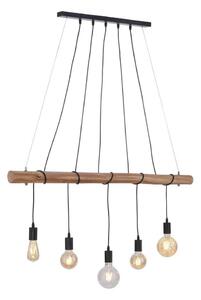 Leuchten Direkt 15515-18 - Пендел DAMIAN 5xE27/60W/230V