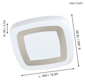 Eglo 99109 - LED Лампа за таван RUIDERA LED/22W/230V