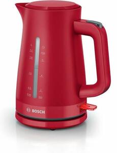 Чайник BOSCH TWK3M124 Червен Пластмаса 2400 W 1,7 L (1 броя)