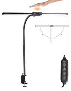 Top Light - LED димируема настолна лампа с щипка LYRA LED/18W/230V 3000-6500K черна