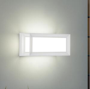 Brilagi - Външно стеново осветително тяло PARKER 1xE27/60W/230V бяло IP44