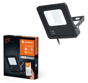 LED прожектор Ledvance SMART+ Wifi RGB+W, 50W, 3000lm, 3000K, IP65, за стена, димируем