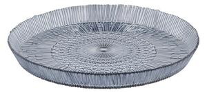Синя стъклена чиния за сервиране ø 30 cm Kusintha - Bitz