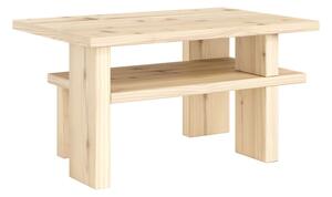 Масичка за кафе от масивен бор в естествен цвят 45x68 cm Japan – Karup Design