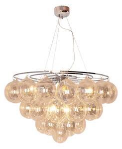 ByRydens 4201310-5503 - Подвесен полилей на кабел GROSS GIANT 8xE27/8W/230V