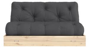 Тъмносив разтегателен диван 145 cm Flip – Karup Design