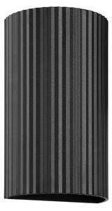 Brilliant - Аплик UNDULA 2xGU10/10W/230V черен