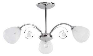 Полилей за повърхностен монтаж APOLLO 3xE14/10W/230V лъскав хром