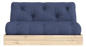 Тъмносин разтегателен диван 145 cm Flip – Karup Design