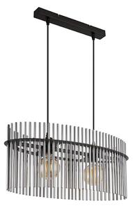 Globo 15698H3 - Пендел GORLEY 2xE27/60W/230V черен