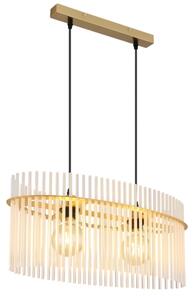 Globo 15698H3M - Пендел GORLEY 2xE27/60W/230V златист