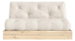 Бежов ленен разтегателен диван 145 cm Flip – Karup Design