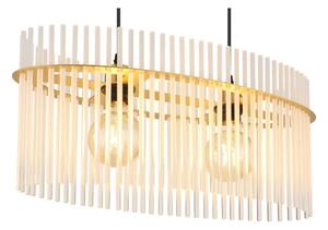 Globo 15698H3M - Пендел GORLEY 2xE27/60W/230V златист