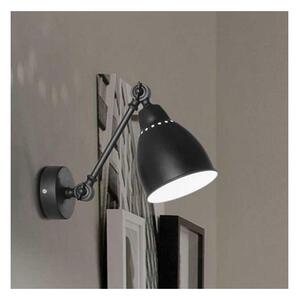 Ideal Lux - Настенна лампа NEWTON 1xE27/42W/230V черна