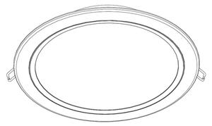 Philips 80088/17/16 - Вградено LED осветително тяло RASTABAN LED/20W/230V