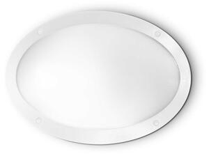 Ideal Lux - Екстериорен аплик MADDI 1xE27/23W/230V IP66 бял
