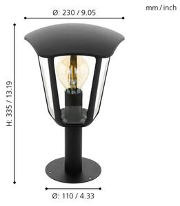 Eglo 98122 - Екстериорна лампа MONREALE 1xE27/60W/230V IP44