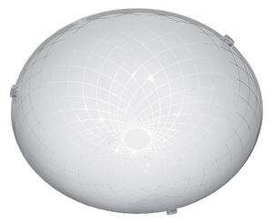 Плафониера БЮТИ LED, ø300, бял гланц, 12W, 4000K