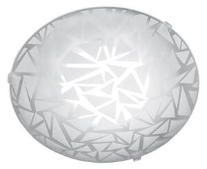 Плафониера ВИТРАЖ LED, ø300, бял мат, 12W, 4000K