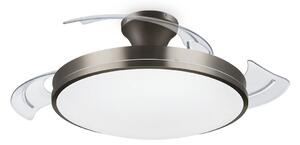 Philips-LED Плафониера с вентилатор LED/35W/230V 5500/4000/2700K+ д.у. никел