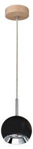 Spot-Light 5143174 - LED Пендел BALL WOOD 1xGU10/5W/230V матов дъб