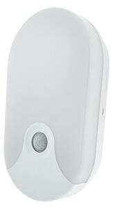 LED външно стенно осветително тяло с датчик за движение LED/18W/230V IP44 бяло