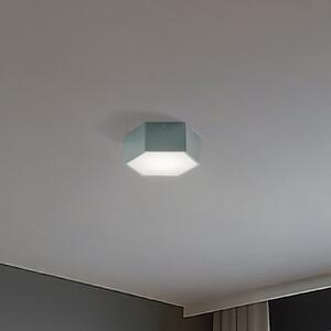 Argon LED таванска лампа Libre, салатнозелена, стомана, 3000 K, Зелен, Дневна/трапезария, Метал