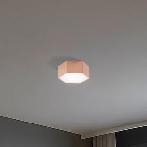 Argon LED таванска лампа Libre, прасковен цвят, стомана, 3000 K, Бежов, Дневна/трапезария, Метал