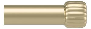 Матово златист стоманен разширяем прът за завеси 168 - 305 cm Cleo – Umbra