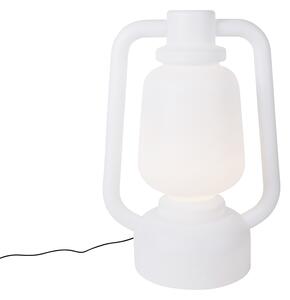 Интелигентна подова лампа бяла 110 см с Wifi G95 - Storm Extra Large
