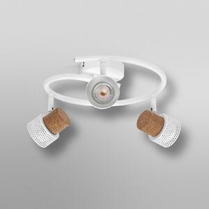 OSRAM таванна лампа CORK SPIRAL, бяла, 3-лампова, с възможност за регулиране на, Затъмняване, Бял, Дневна/трапезария, Метал
