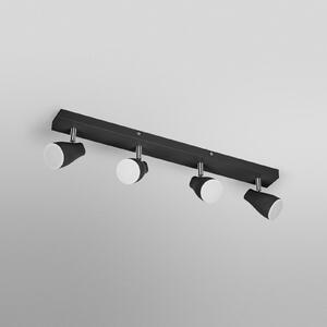 OSRAM тавански прожектор PEAR, черен, 4-крил, GU10-LED 2700 K, Черен, Пластмаса
