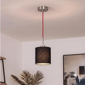 Brilagi - LED полилей на кабел NUBILA 1xE27/60W/230V Ø 14 см червен/черен