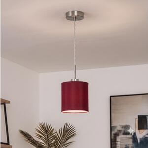 BRILAGI - LED полилей на кабел NUBILA 1xE27/60W/230V Ø 14 см помпейско червено